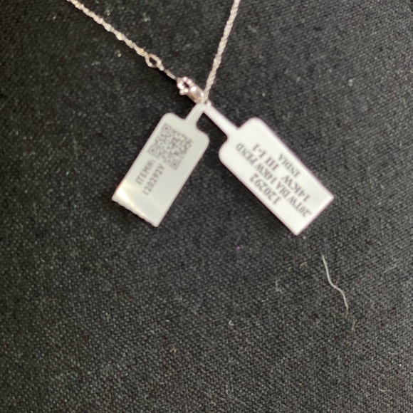 14kw gold pendant and chain cross necklace - Picture 2 of 7